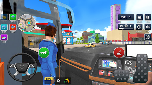 Real Bus Game Bus Driving ekran görüntüsü