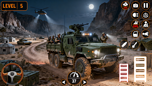 Army Cargo Truck Game 2026 ekran görüntüsü