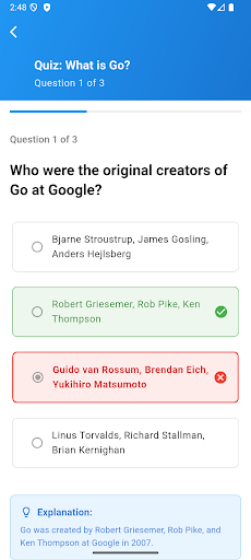 Learn GO Programming ekran görüntüsü