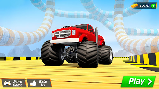 Mega Ramp Monster Truck Stunts ekran görüntüsü