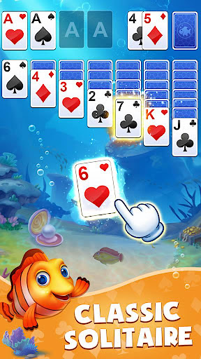 Solitaire: Fishing Go! ekran görüntüsü