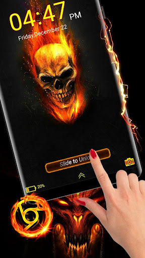 Skull Launcher Theme ekran görüntüsü