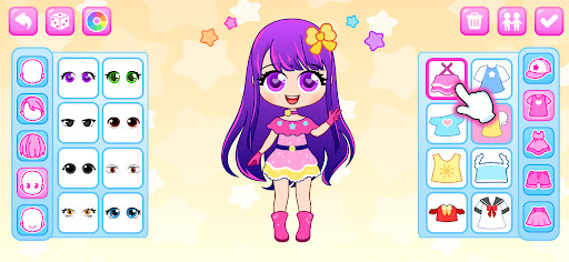Chibi Bebek Kız Oyunları 2-6 ekran görüntüsü