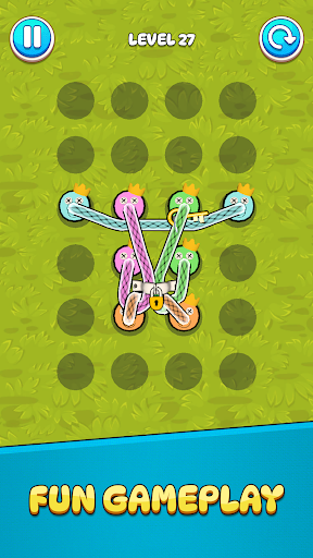 Tangle Puzzle: Untie the Knots ekran görüntüsü
