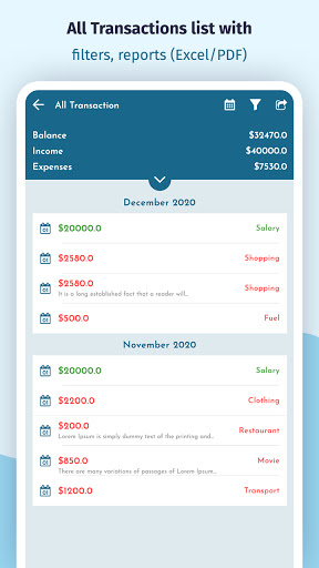 Expense Manager: Track Expense ekran görüntüsü