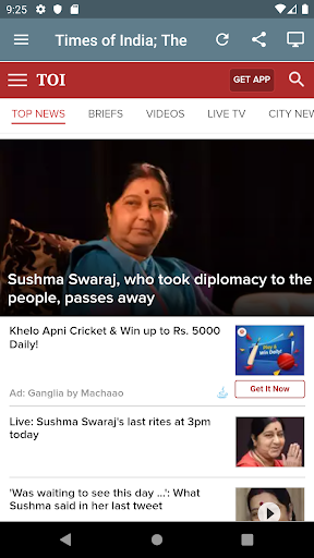 India Newspapers ekran görüntüsü