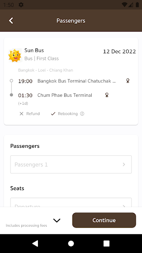 Sun Bus ekran görüntüsü