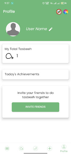 Tasbeeh Counter ekran görüntüsü
