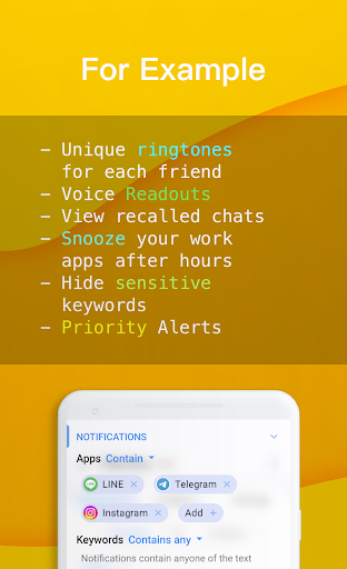 FilterBox Notification Manager ekran görüntüsü