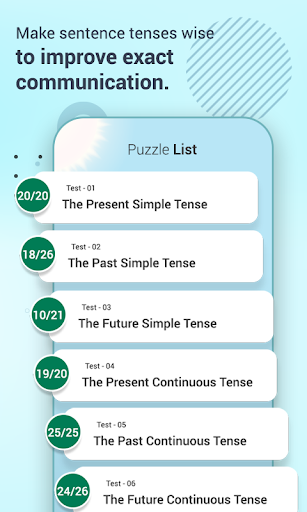 English Sentence Learning Game ekran görüntüsü