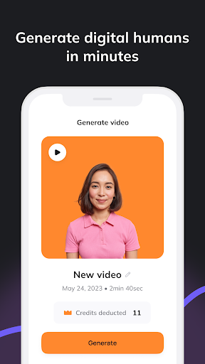 D-ID: AI Video Generator ekran görüntüsü