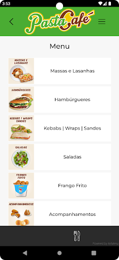 Pasta Café ekran görüntüsü