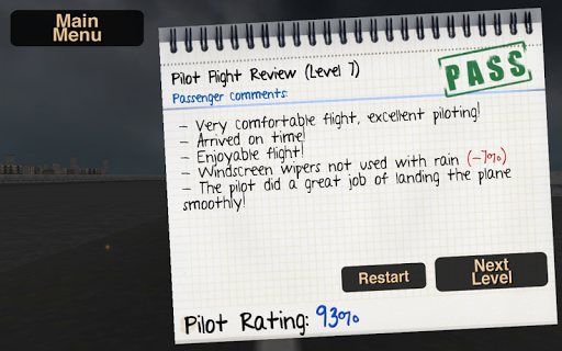 Airplane Simulator Pilot 3D ekran görüntüsü