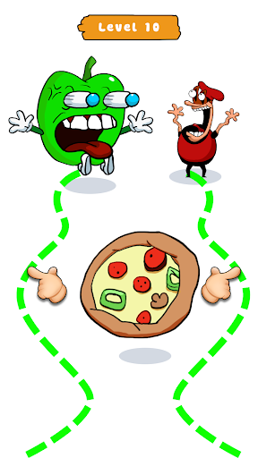Pizza Rush Race: Fighting Boss ekran görüntüsü