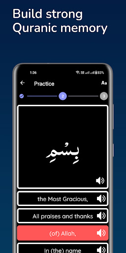 Quran Word To Word, Vocabulary ekran görüntüsü