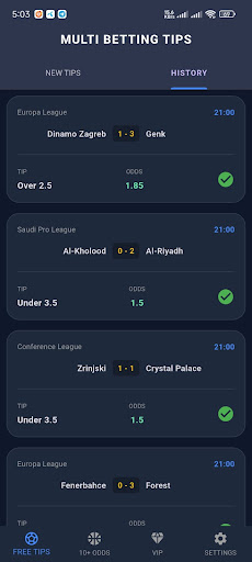 Multi Betting Tips: Daily Win ekran görüntüsü