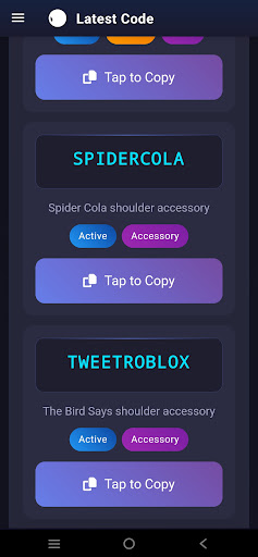 Redeem Code Roblox ekran görüntüsü