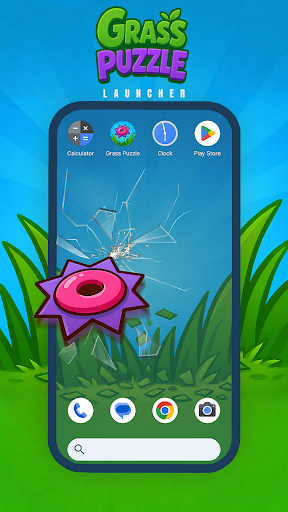 Grass Puzzle Launcher ekran görüntüsü