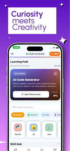 AI Code Generator & CodeEditor ekran görüntüsü