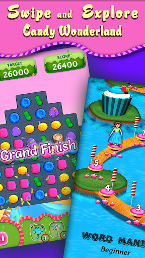 Swiped Candy Geo ekran görüntüsü
