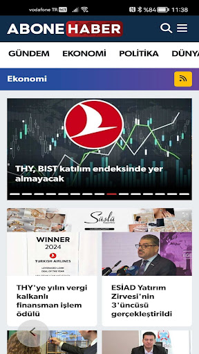 Abone Haber ekran görüntüsü