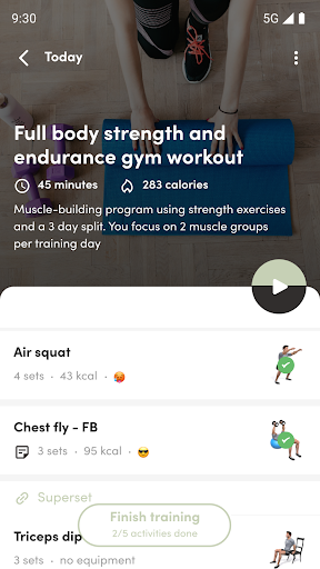 Paradise Fitness ekran görüntüsü