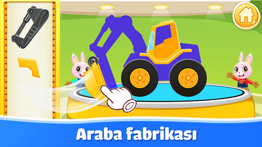 Çocuk oyunlari : araba yapici ekran görüntüsü