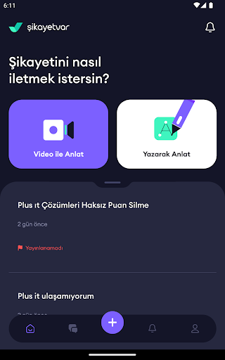 Şikayetvar ekran görüntüsü