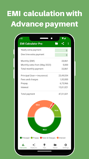 EMI Calculator ekran görüntüsü