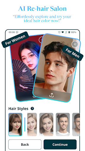 Beautify: Change Hair & Outfit ekran görüntüsü