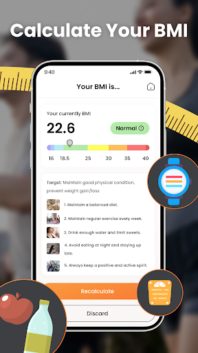 BMI Tracker: Ideal Body Weight ekran görüntüsü