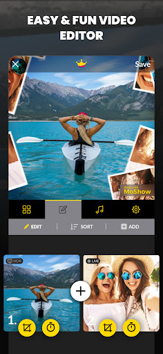 MoShow Slideshow Maker Video ekran görüntüsü