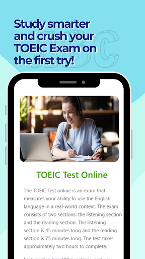 TOEIC Practice Test ekran görüntüsü
