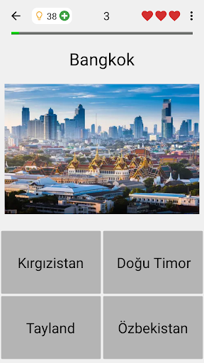 Dünya tüm ülkeleri başkentleri ekran görüntüsü