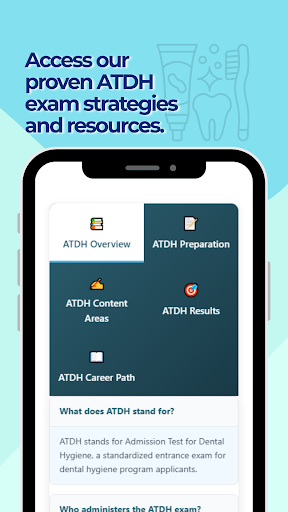 ATDH Practice Test ekran görüntüsü