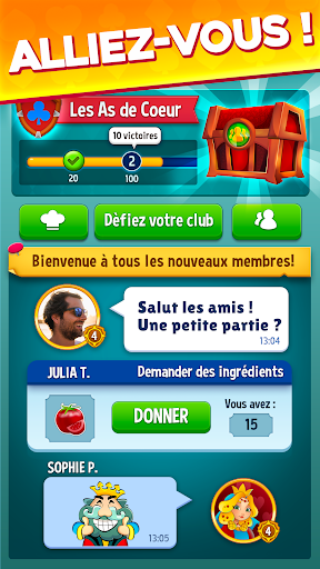 Belote & Coinche, jeu en ligne ekran görüntüsü