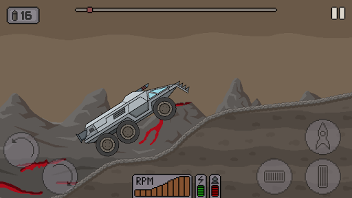 Death Rover: Uzay zombi yarışı ekran görüntüsü