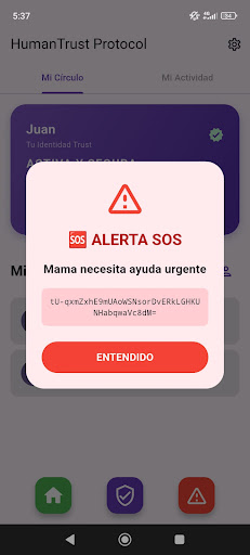 HumanTrust Protocol ekran görüntüsü