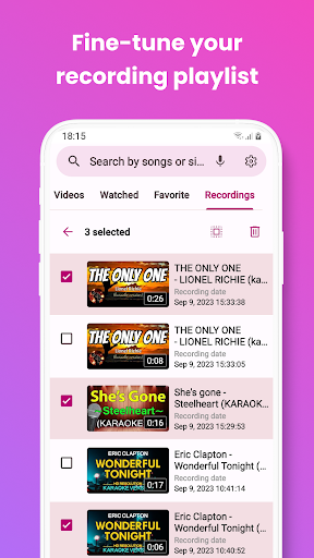 Karaoke Pro: karaoke söyleyin ekran görüntüsü