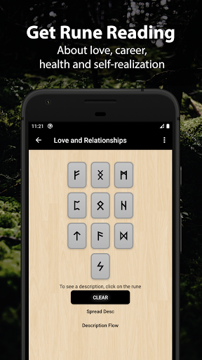 Runic Divination - Runes Tarot ekran görüntüsü