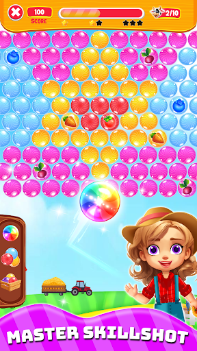 Kids Farm Pets Bubble Shooter ekran görüntüsü