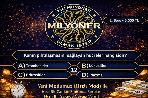 Kim milyoner olmak ister? ekran görüntüsü
