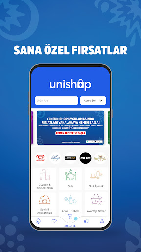 Unishop Türkiye ekran görüntüsü