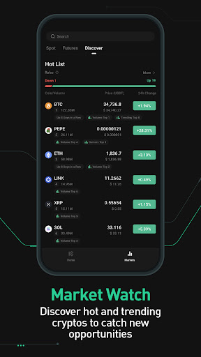 KuCoin Info - Crypto Tracker ekran görüntüsü