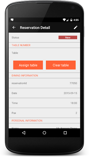 TABLEAPP Manager ekran görüntüsü