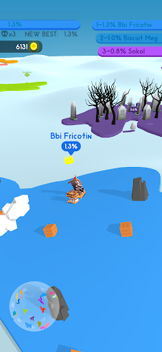 Paper.io 4 ekran görüntüsü