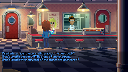 Thimbleweed Park ekran görüntüsü