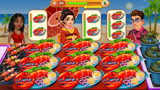 Cooking max: yemek oyunları ekran görüntüsü