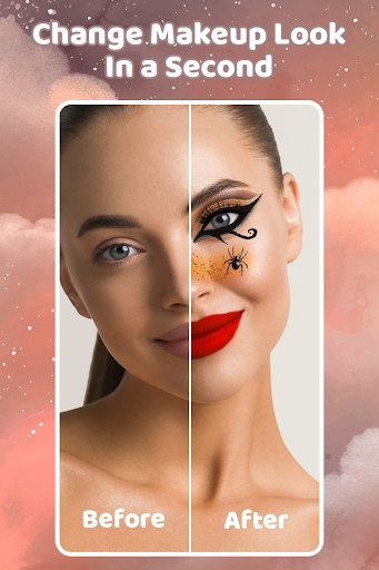Holiday Sticker Filter Make Up ekran görüntüsü