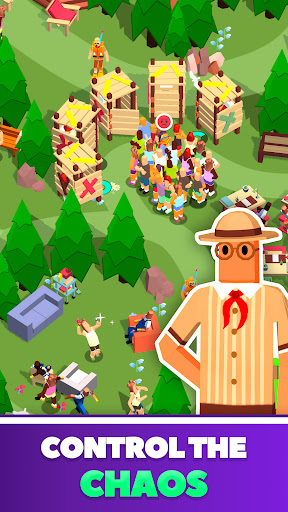 Camping Empire Tycoon : Idle ekran görüntüsü